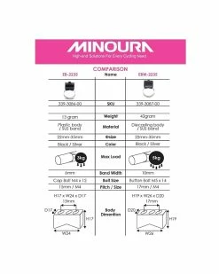 Bidons & Porte-bidon Collier Support Universel MINOURA -Pas Cher Roue Zenith Magasin collier support universel minoura 4