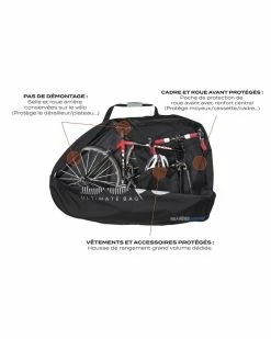 Bagagerie & Bikepacking Housse Vélo Buds RoadBag Travel -Pas Cher Roue Zenith Magasin housse velo buds roadbag travel 2