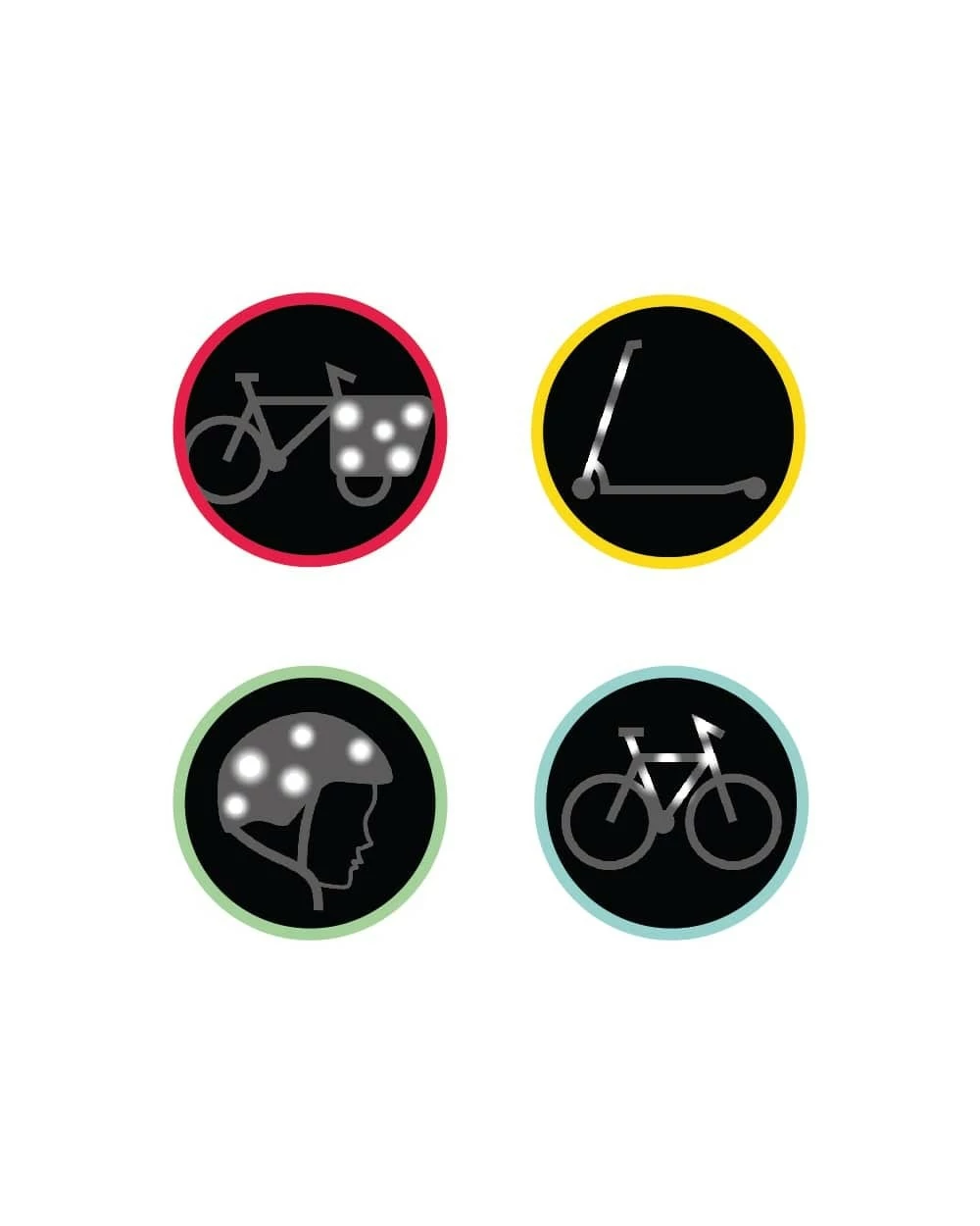 Visibilité Stickers Réfléchissants Rainette Peps 6 Visibilité Stickers Réfléchissants Rainette Peps – Image 4