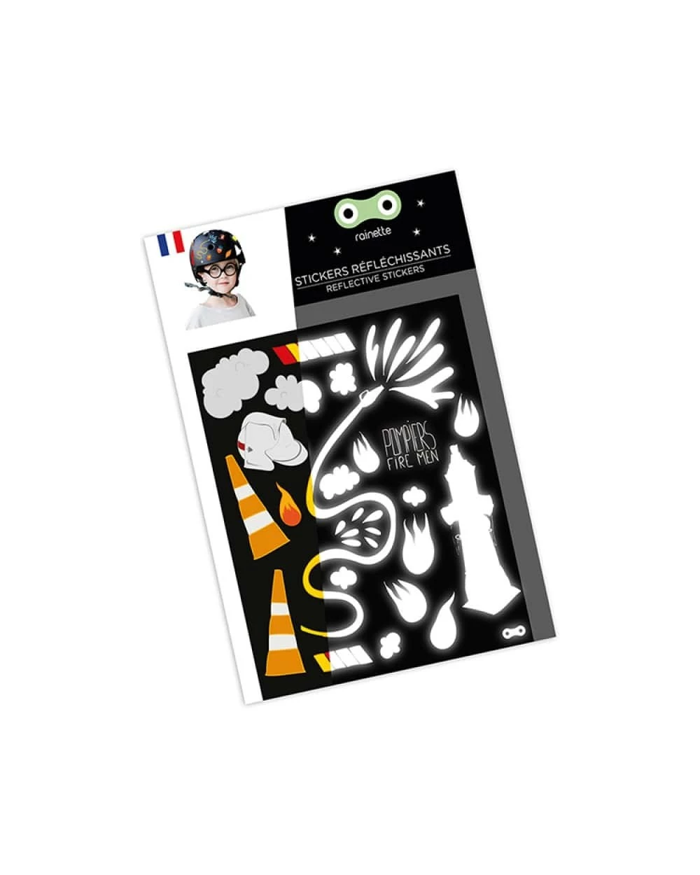 Visibilité Stickers Réfléchissants RAINETTE Pompiers 4 Visibilité Stickers Réfléchissants RAINETTE Pompiers – Image 2